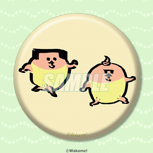 缶バッジ ともだち