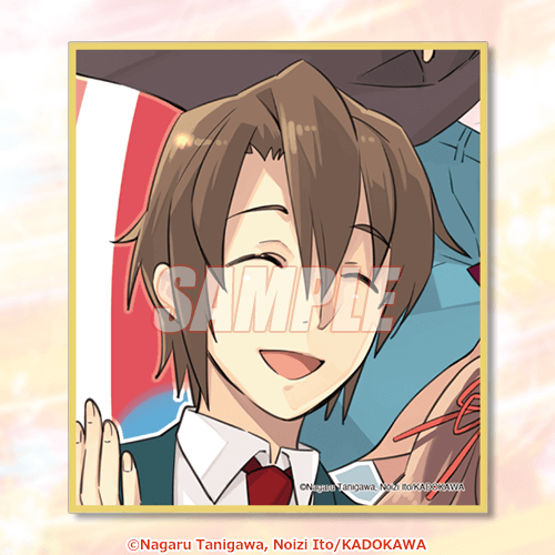 C-10 ミニ色紙 古泉 制服