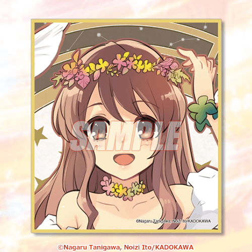 C-4 ミニ色紙 みくる 女神ver.