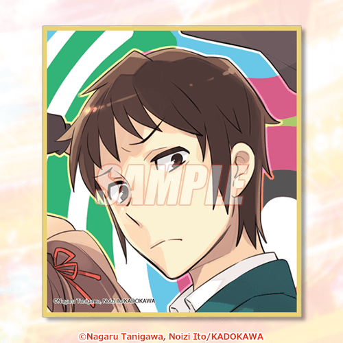 C-8 ミニ色紙 キョン 制服