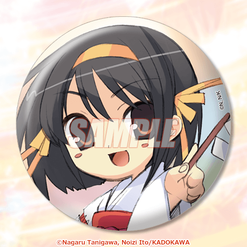 D-4 缶バッジ SDハルヒ