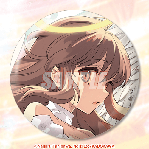 D-7 缶バッジ みくる 天使ver.