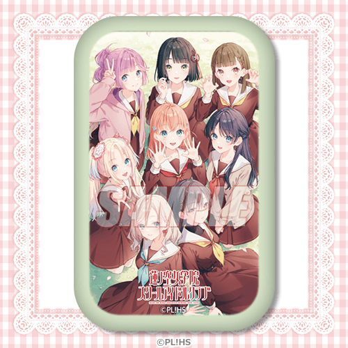 D-17 缶バッジ 集合 Ver.制服