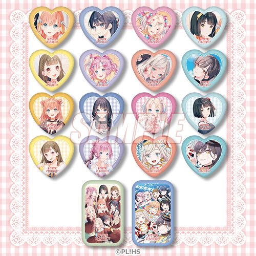 D賞 缶バッジ全18種セット