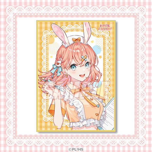 描き下ろしイラストA6ミニ色紙 日野下 花帆