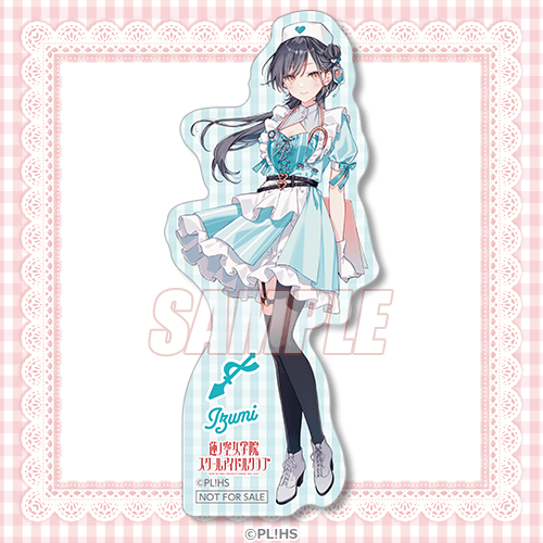 描き下ろしイラストダイカットステッカー 桂城 泉