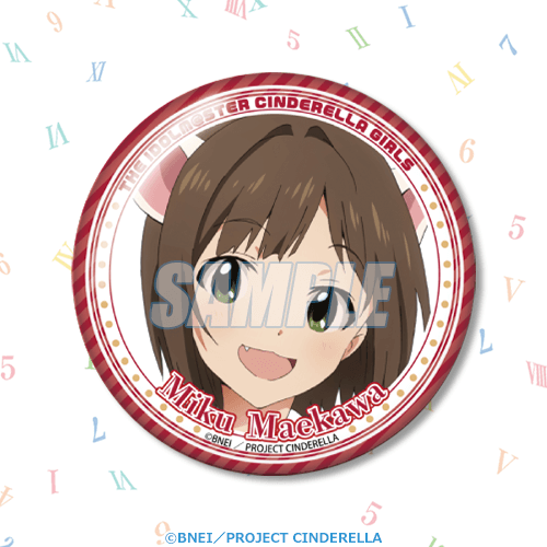 D-13 缶バッジ 前川みく