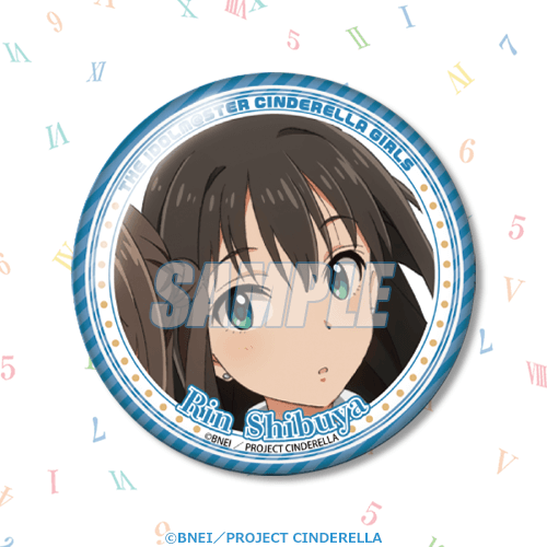 D-2 缶バッジ 渋谷凛