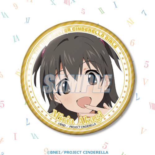 D-4 缶バッジ 赤城みりあ