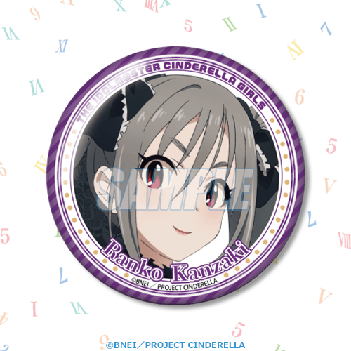 D-7 缶バッジ 神崎蘭子