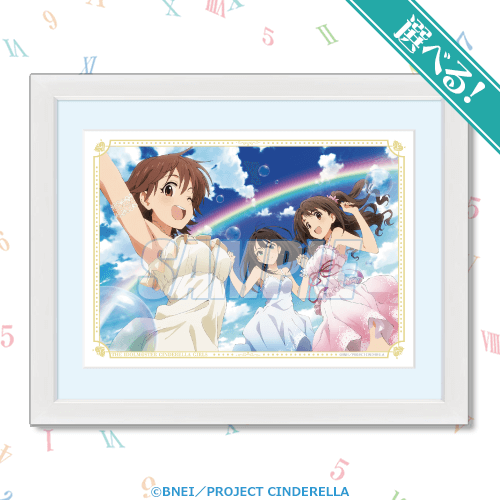 S-1-2 選べる！キャラファイングラフ 島村卯月＆渋谷凛＆本田未央 B