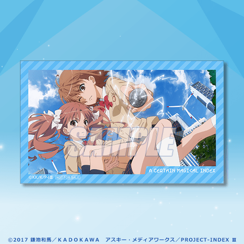 ミニブロマイド 御坂美琴＆白井黒子