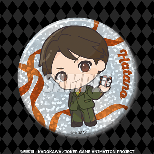 C-17 ホログラム缶バッジ 波多野（ミニ）