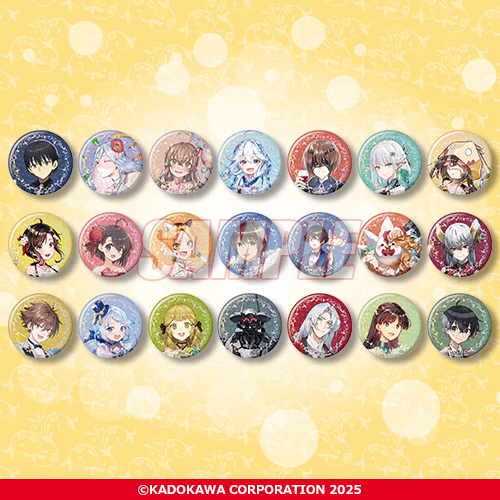 D賞 オーロラ缶バッジ全21種セット