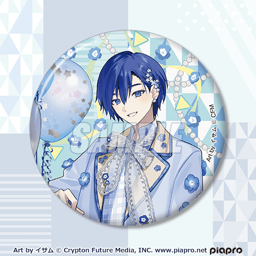 缶バッジ KAITO キュート