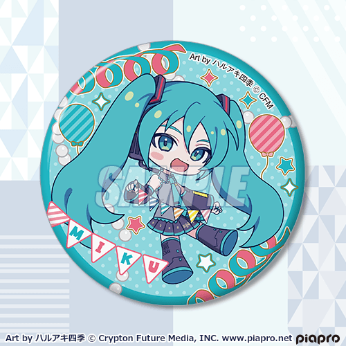 缶バッジ 初音ミク ミニ