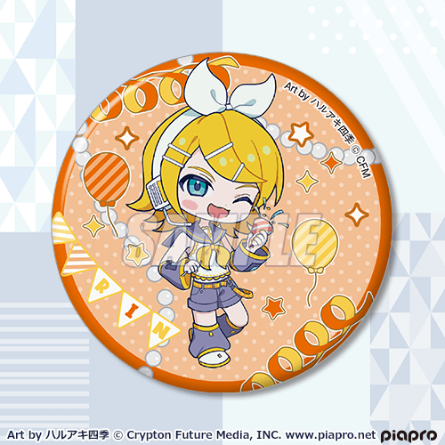 缶バッジ 鏡音リン ミニ