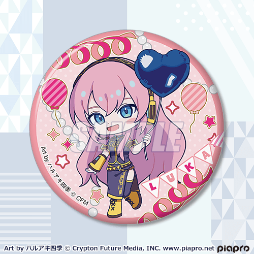 缶バッジ 巡音ルカ ミニ