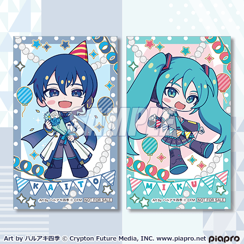 ミニブロマイド KAITO ミニ or 初音ミク ミニ