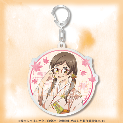 アクリルキーホルダー 奈々生 丸形