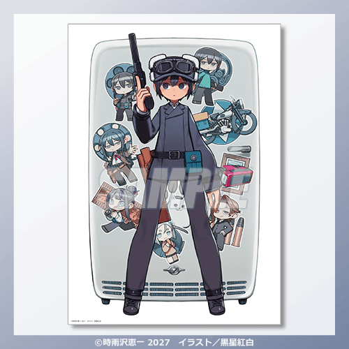 A3クリアポスター 描き下ろし B