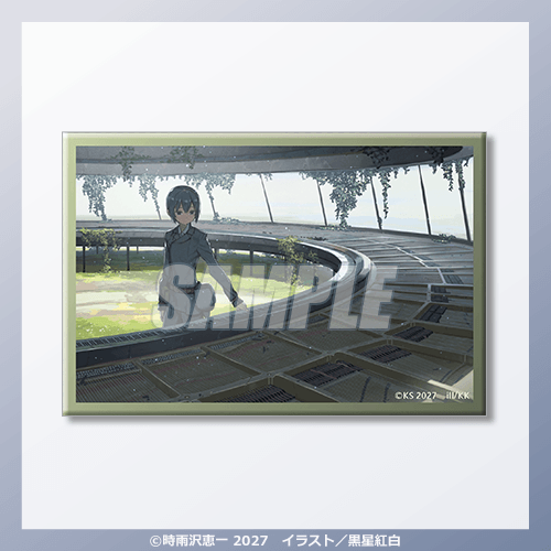 スクエア缶バッジ キノ E