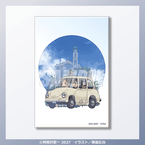 スクエア缶バッジ 師匠&相棒
