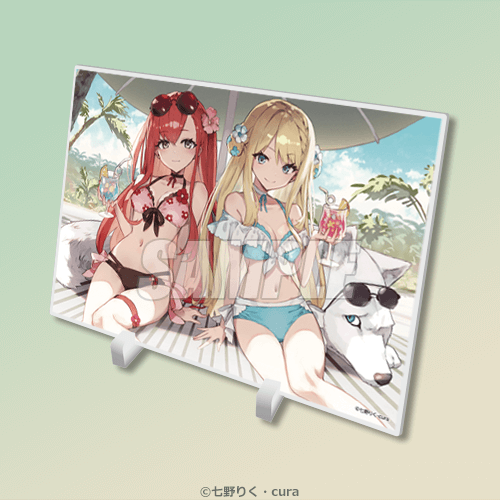 A-3 アクリルパネル リディヤ＆シェリル