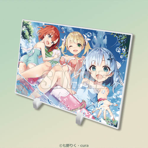 A-5 アクリルパネル ティナ＆エリー＆リィネ 水着