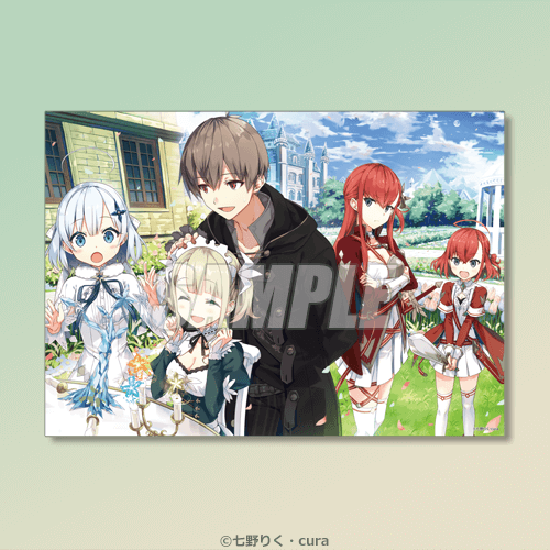 B-6 クリアポスター アレン＆ティナ＆エリー＆リディヤ＆リィネ