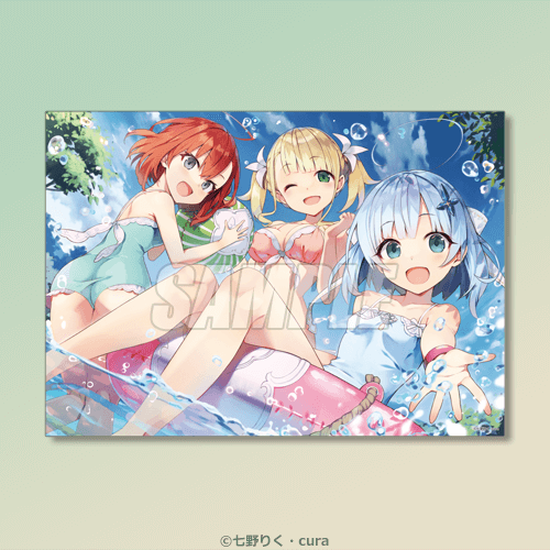 B-7 クリアポスター ティナ＆エリー＆リィネ 水着