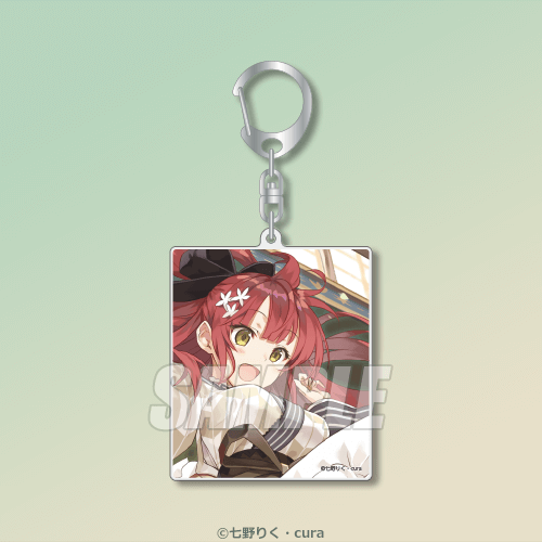 C-11 アクリルキーホルダー リリー 6巻口絵