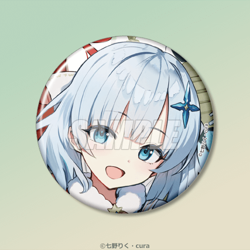 D-1 ビッグ缶バッジ ティナ 画集表紙