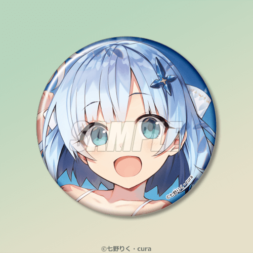 D-11 ビッグ缶バッジ ティナ 水着