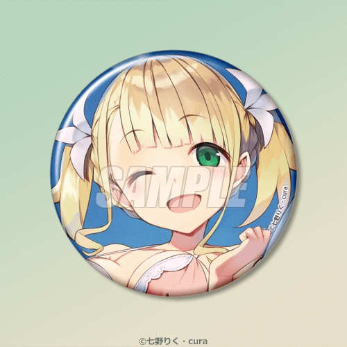 D-12 ビッグ缶バッジ エリー 水着