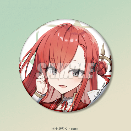 D-2 ビッグ缶バッジ リディヤ 画集表紙