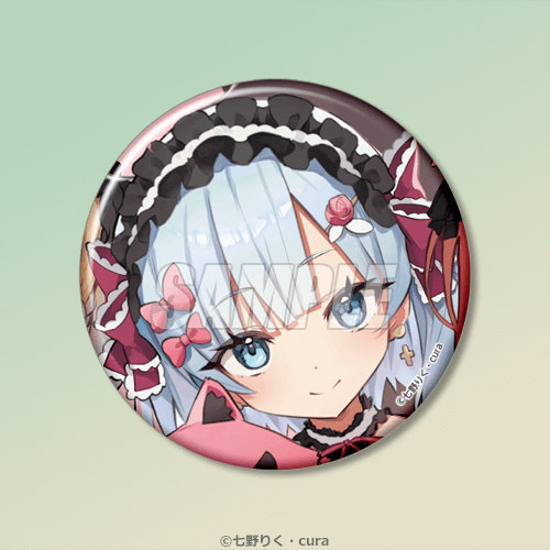 D-3 ビッグ缶バッジ ティナ 画集A