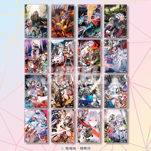 D賞 スクエア缶バッジ全16種セット