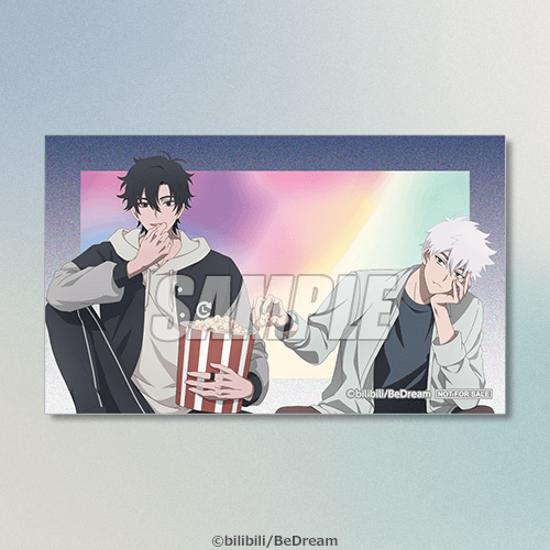 ミニブロマイド トキ(程小時)&ヒカル(陸光) A