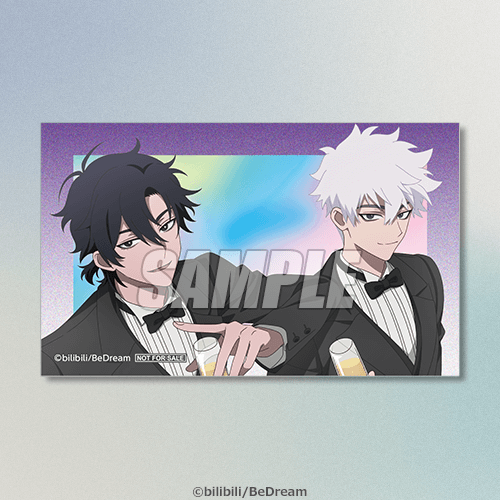 ミニブロマイド トキ(程小時)&ヒカル(陸光) B