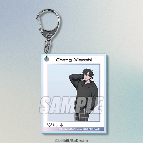 SNS風アクリルキーホルダー トキ(程小時) 描き下ろし