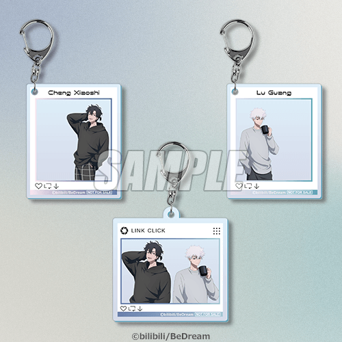 SNS風アクリルキーホルダー