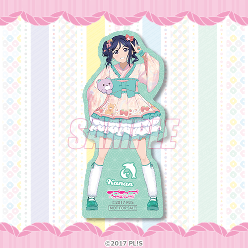 描き下ろしイラストダイカットステッカー 松浦果南