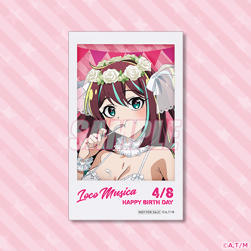 ミニブロマイド ロコムジカ ウェディングドレスビキニver. アップ