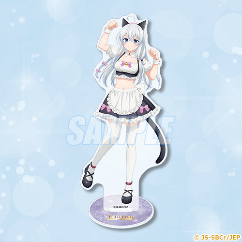 B-1 アクリルスタンドフィギュア イレイナ メイド（黒ミミ）