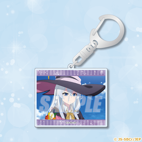 C-4 アクリルキーホルダー イレイナ 花