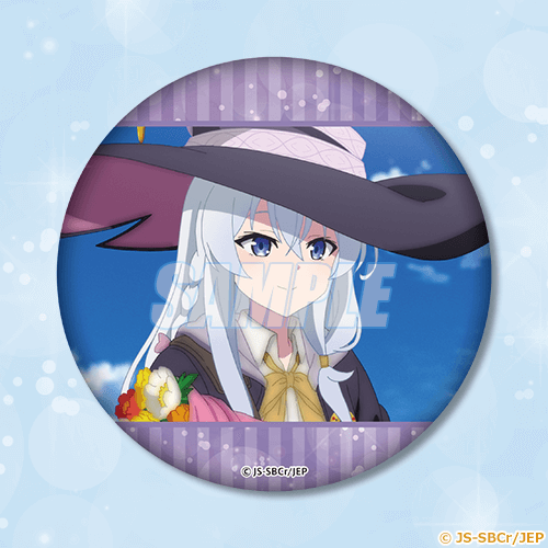 D-4 缶バッジ イレイナ 花