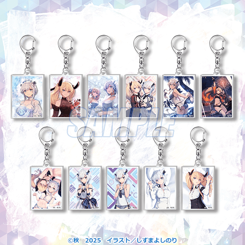 C賞 アクリルキーホルダー全11種セット