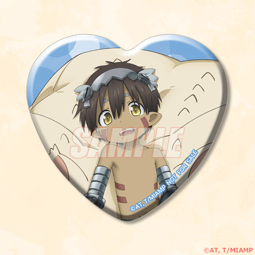 ハート型缶バッジ レグ