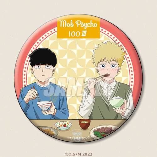 缶バッジ モブ&テル